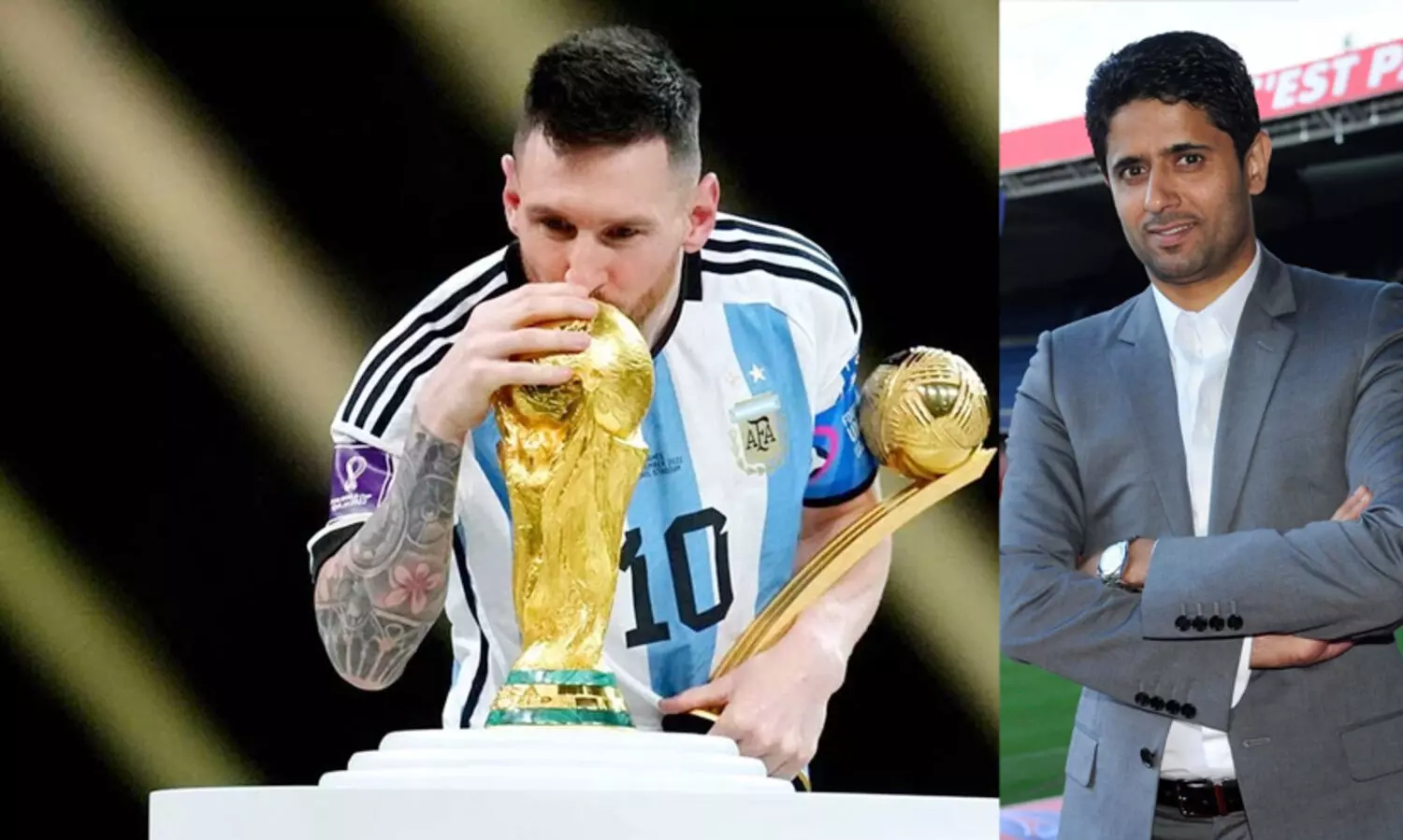 Nasser Al-Khelaifi-Lionel Messi