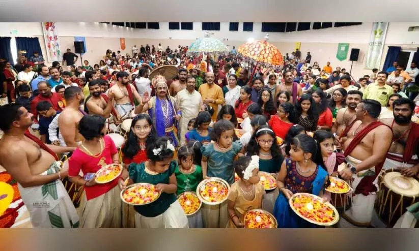 വി.​കെ.​എം ക​ള​രി​യു​ടെ ഓ​ണാ​ഘോ​ഷ​ച്ച​ട​ങ്ങാ​യ ‘ഓ​ണ​ക്ക​ള​രി’​യി​ൽ​നി​ന്ന്