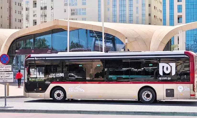 ദോഹ മെട്രോയുടെ ഫീഡർ സർവിസുകളായ ലിങ്ക് ബസ് ദോഹ മെട്രോയുടെ ഫീഡർ സർവിസുകളായ ലിങ്ക് ബസ്