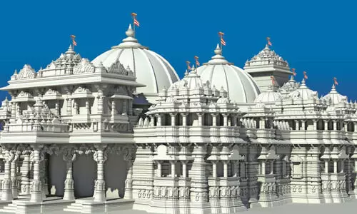 ഇന്ത്യക്ക് പുറത്തുള്ള ഏറ്റവും വലിയ ഹിന്ദു ക്ഷേത്രം ഒക്ടോബർ എട്ടി ന് ന്യൂജേഴ്‌സിയിൽ ഉദ്ഘാടനം ചെയ്യും