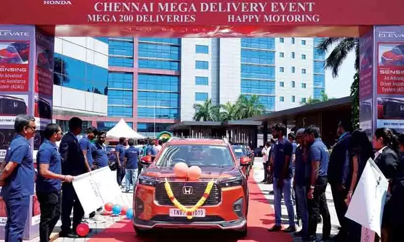 ചെന്നൈയിൽ ഒറ്റ ദിവസം വിറ്റത് 200 എലവേറ്റ് എസ്.യു.വികൾ; ഹോണ്ടയെ മനസിലായോ‍...