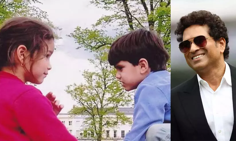 അർജുന്റെയും സാറയുടെയും പഴയ ഫോട്ടോ പങ്കുവെച്ച് സചിൻ; ഹൃദ്യമായ കുറിപ്പുമായി പാകിസ്താൻ ഇതിഹാസ താരം അർജുന്റെയും സാറയുടെയും പഴയ ഫോട്ടോ പങ്കുവെച്ച് സചിൻ; ഹൃദ്യമായ കുറിപ്പുമായി പാകിസ്താൻ ഇതിഹാസ താരം