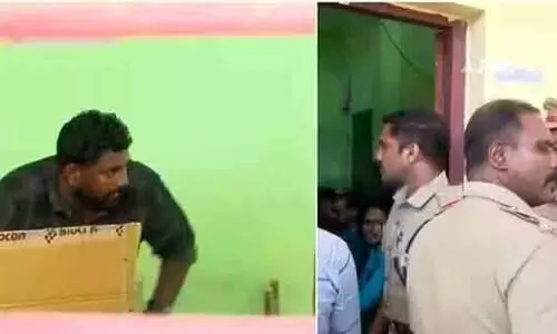 പത്തനംതിട്ട സഹ.ബാങ്ക് തെരഞ്ഞെടുപ്പിൽ കള്ളവോട്ട്; എസ്.എഫ്.ഐ നേതാവിന്‍റെ ദൃശ്യങ്ങൾ പുറത്ത്