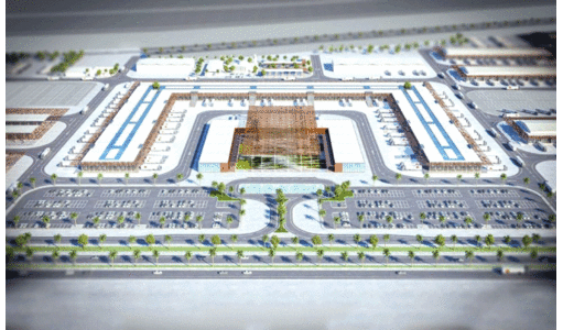 നി​ർ​മാ​ണം പു​രോ​ഗ​മി​ക്കു​ന്ന ബ​ർ​ക​യി​ലെ ഖ​സാ​ൻ ഇ​ക്ക​ണോ​മി​ക് സി​റ്റി​യി​ലെ സെ​ൻ​ട്ര​ൽ ഫ്രൂ​ട്ട്സ് ആ​ൻ​ഡ് വെ​ജി​റ്റ​ബി​ൾ​സ് മാ​ർ​ക്ക​റ്റ്​