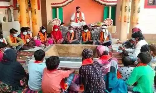 യു.പിയിൽ 70 മുസ്‍ലിംകളെ ഹിന്ദുമതത്തിലേക്ക് മാറ്റിയതായി ആർ.എസ്.എസ്