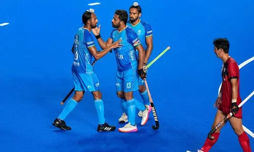 ഏ​ഷ്യ​ൻ ഗെ​യിം​സ് ഹോക്കിയിൽ ഇന്ത്യക്ക് രണ്ടാം ജയം; സിം​ഗ​പ്പൂ​രി​നെ​ തകർത്തത് 16-1ന്