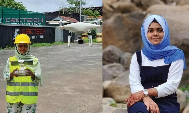 പറക്കാതെ പൈലറ്റായി റിൻഷ...