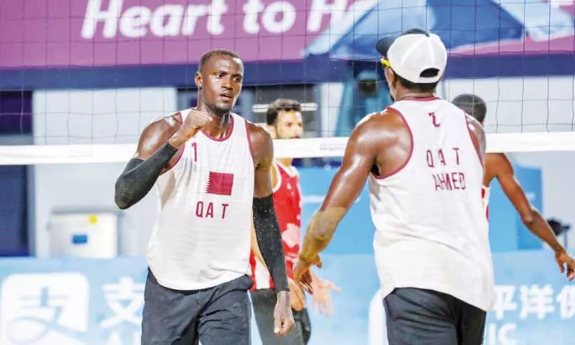 ഏ​ഷ്യ​ൻ ഗെ​യിം​സ്: മെ​ഡ​ലു​റ​പ്പി​ച്ച് ബീ​ച്ച് വോ​ളി; യൂ​നു​സ്-​ടി​ജാ​ൻ സ​ഖ്യം ഫൈ​ന​ലി​ൽ