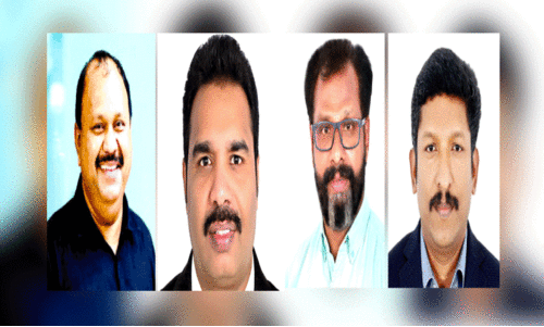 1. അ​ഷ്റ​ഫ് താ​മ​ര​ശ്ശേ​രി, 2. ഡോ. ​മ​നു കു​ള​ത്തു​ങ്ക​ൽ  3. എ​ബ്ര​ഹാം ജോ​ർ​ജ് 4. നൗ​ഷാ​ദ് ഹ​നീ​ഫ