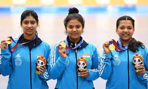 Ashi Chouksey, Manini Kaushik, Sift Kaur Samra