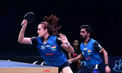 ഏഷ്യൻ ഗെയിംസ് ടേബ്ൾ ടെന്നിസ്: ഇന്ത്യൻ സഖ്യങ്ങൾ പ്രീക്വാർട്ടറിൽ ഏഷ്യൻ ഗെയിംസ് ടേബ്ൾ ടെന്നിസ്: ഇന്ത്യൻ സഖ്യങ്ങൾ പ്രീക്വാർട്ടറിൽ