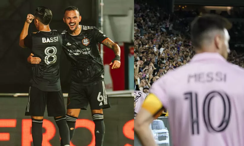 മെസിയില്ലാത്ത ഇന്റർ മയാമിക്ക് കപ്പുമില്ല; യു.എസ്. ഓപൺ കിരീടമുയർത്തി ഹൂസ്റ്റൺ