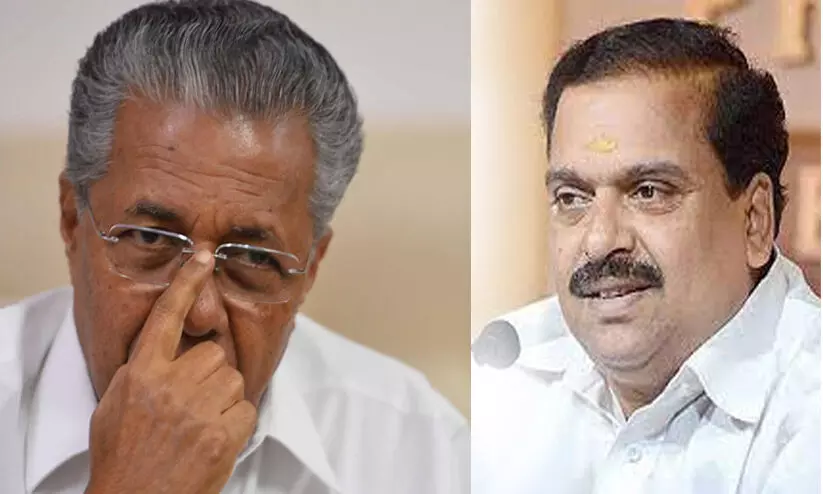 PK Krishnadas, Pinarayi