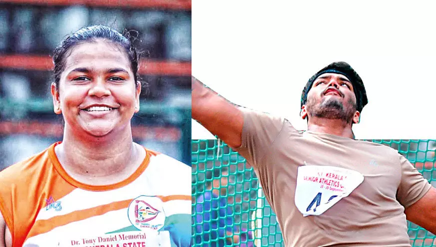 ത്രോ ഇനങ്ങളില്‍ കെ.സി ത്രോസിന്റെ സര്‍വാധിപത്യം