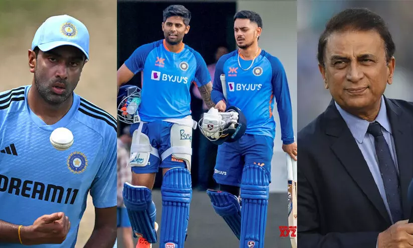 ലോകകപ്പിലെ ഓസീസിനെതിരായ മത്സരം; അശ്വിനും സൂര്യയും കിഷനുമില്ലാത്ത പ്ലേയിങ് ഇലവനുമായി ഗവാസ്കർ