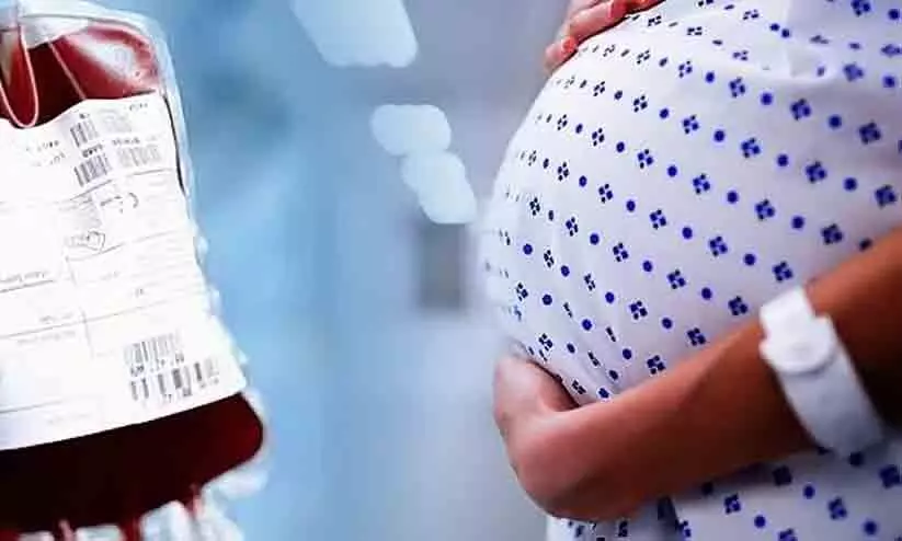 A pregnant woman was given blood transfusion in Malappuram
