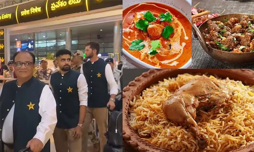ലോകകപ്പിൽ ബീഫിന്​ ‘വിലക്ക്’​; ചിക്കൻ ബിരിയാണിയും മട്ടൻ കറിയും കഴിച്ച്​ പാക്​ ടീം