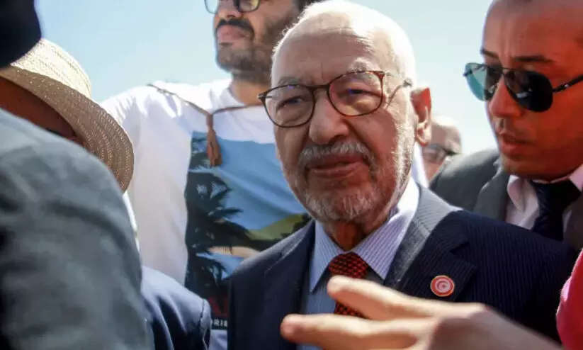 റാഷിദ് ഗനൂശി ജയിലിൽ നിരാഹാര സമരം ആരംഭിച്ചു