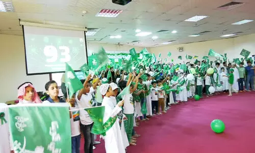 Saudi National Day Celebration at Damam Islamic Cultural Center Madrasah Saudi National Day Celebration at Damam Islamic Cultural Center Madrasah