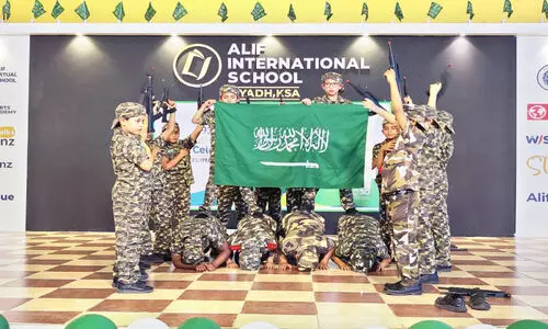 Riyad Alif School Celebrated Saudi National Day
