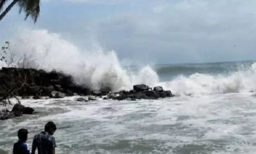 ഉയര്‍ന്ന തിരമാല ജാഗ്രത നിര്‍ദേശം