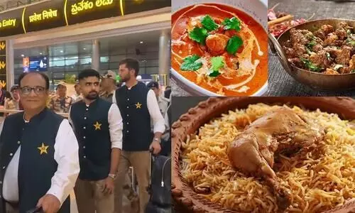 ലോകകപ്പിൽ ബീഫിന്​ ‘വിലക്ക്’​; ചിക്കൻ ബിരിയാണിയും മട്ടൻ കറിയും കഴിച്ച്​ പാക്​ ടീം