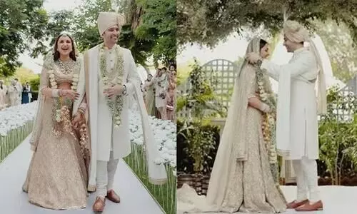 ‘സ്വർഗസമാന വേദിയിൽ സ്വപ്നം പോലൊരു വിവാഹം’; പരിണീതി ചോപ്ര-രാഘവ്​ ഛദ്ദ വിവാഹ വിഡിയോ വൈറൽ