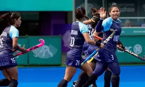 ഏ​ഷ്യ​ൻ ഗെ​യിം​സ് ഹോ​ക്കി​യി​ൽ ഇ​ന്ത്യ​ൻ വ​നി​ത​ക​ൾ​ക്ക് ര​ണ്ടാം ജ​യം