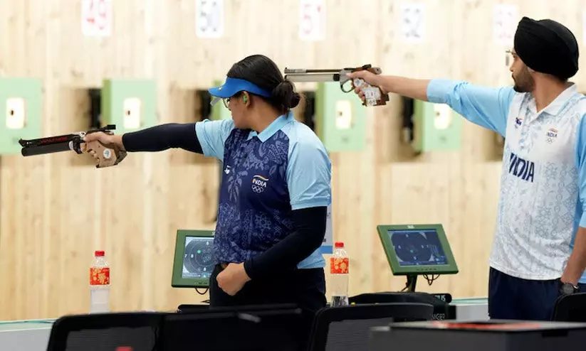 ഷൂട്ടിങ്ങിൽ വെള്ളിത്തിളക്കത്തോടെ ഏഴാംദിനം തുടങ്ങി ഇന്ത്യ