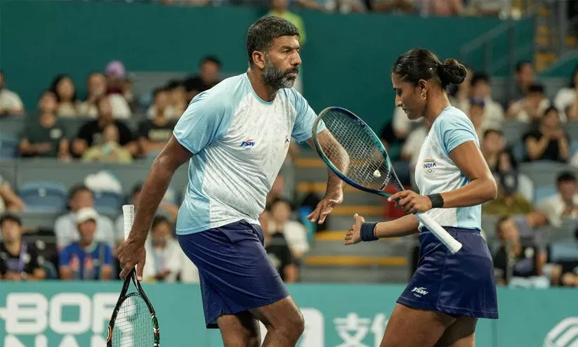 ടെന്നിസ് മിക്സഡ് ഡബിൾസിൽ ബൊപ്പണ്ണ-ഋതുജ സഖ്യത്തിന് സ്വർണം ടെന്നിസ് മിക്സഡ് ഡബിൾസിൽ ബൊപ്പണ്ണ-ഋതുജ സഖ്യത്തിന് സ്വർണം