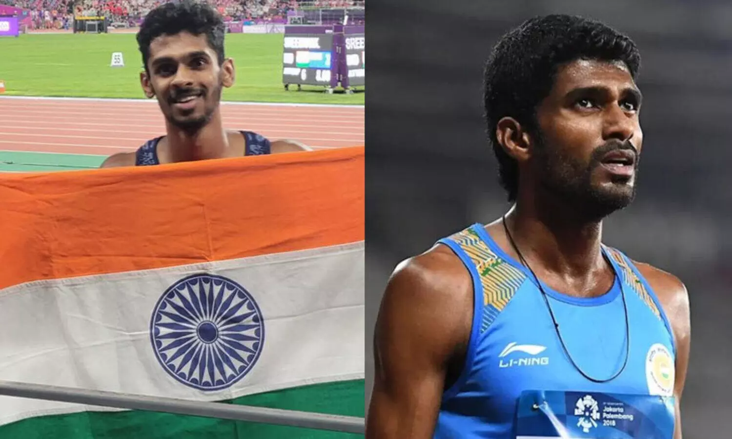 ഏഷ്യൻ ഗെയിംസിൽ മലയാളത്തിളക്കം; ലോങ്ജമ്പിൽ ശ്രീശങ്കറിന് വെള്ളി, 1500 മീറ്ററിൽ ജിൻസന് വെങ്കലം