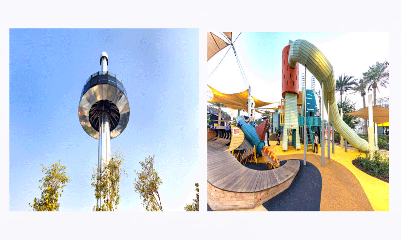 എ​ക്സ്​​പോ സി​റ്റി​യി​ലെ ര​ണ്ട്​ ആ​ക​ർ​ഷ​ണ​ങ്ങ​ൾ അ​ട​ക്കു​ന്നു