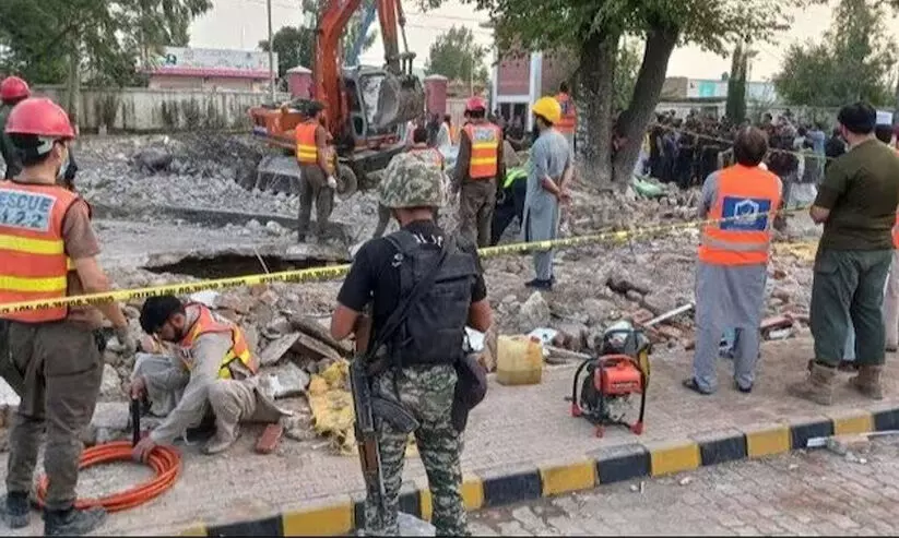 ഇരട്ട ചാവേർ സ്ഫോടനങ്ങൾക്ക് പിന്നിൽ ഇന്ത്യൻ ചാരസംഘടനയാണെന്ന ആരോപണവുമായി പാകിസ്താൻ ഇരട്ട ചാവേർ സ്ഫോടനങ്ങൾക്ക് പിന്നിൽ ഇന്ത്യൻ ചാരസംഘടനയാണെന്ന ആരോപണവുമായി പാകിസ്താൻ