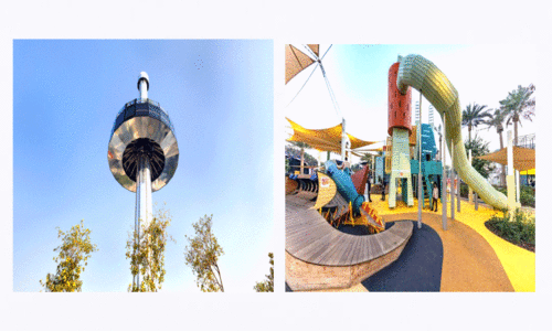 എ​ക്സ്​​പോ സി​റ്റി​യി​ലെ ര​ണ്ട്​ ആ​ക​ർ​ഷ​ണ​ങ്ങ​ൾ അ​ട​ക്കു​ന്നു