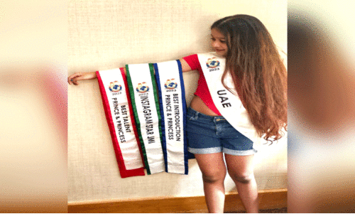 ഗ്ലോ​ബ​ല്‍ ടാ​ല​ന്‍റ്​ ഷോ​ഡൗ​ണി​ൽ  സാ​ഷ​ണി​ഞ്ഞി​രി​ക്കു​ന്ന സു​ബി​ൻ