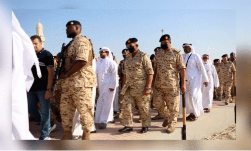 സൈ​നി​ക​ൻ ഹ​മ​ദ്​ അ​ൽ കു​ബൈ​സി​യു​ടെ മൃ​ത​ദേ​ഹം ഖ​ബ​റ​ട​ക്കി