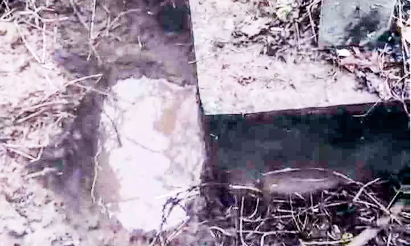 പൈലിങ്ങിനിടെ ചൂടുവെള്ളം പുറത്തേക്ക്​; പരിഭ്രാന്തി