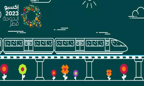 Doha Expo Metro Station