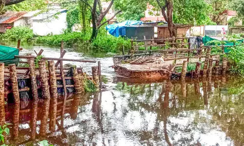 ചേർത്തലയിൽ താഴ്ന്ന പ്രദേശങ്ങളിൽ വെള്ളക്കെട്ട്