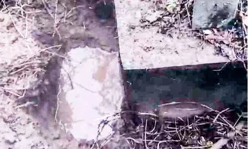 പൈലിങ്ങിനിടെ ചൂടുവെള്ളം പുറത്തേക്ക്​; പരിഭ്രാന്തി