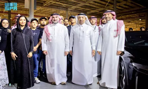 Inauguration Ceremony Of Lucid Electric car Jeddah