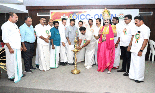 സേ​വ് ഒ.​ഐ.​സി.​സി ഒ​മാ​ന്റെ ആ​ഭി​മു​ഖ്യ​ത്തി​ൽ ന​ട​ന്ന ഓ​ണാ​ഘോ​ഷം