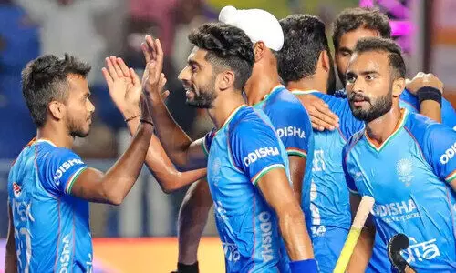 ഹോക്കിയിൽ വമ്പൻ ജയത്തോടെ ഇന്ത്യ സെമിയിൽ