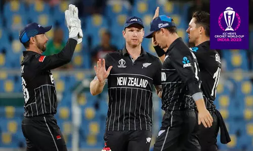 മഴ കളിച്ച സന്നാഹം; ദക്ഷിണാഫ്രിക്കയെ ഏഴ് റൺസിന് തോൽപിച്ച് കിവീസ്