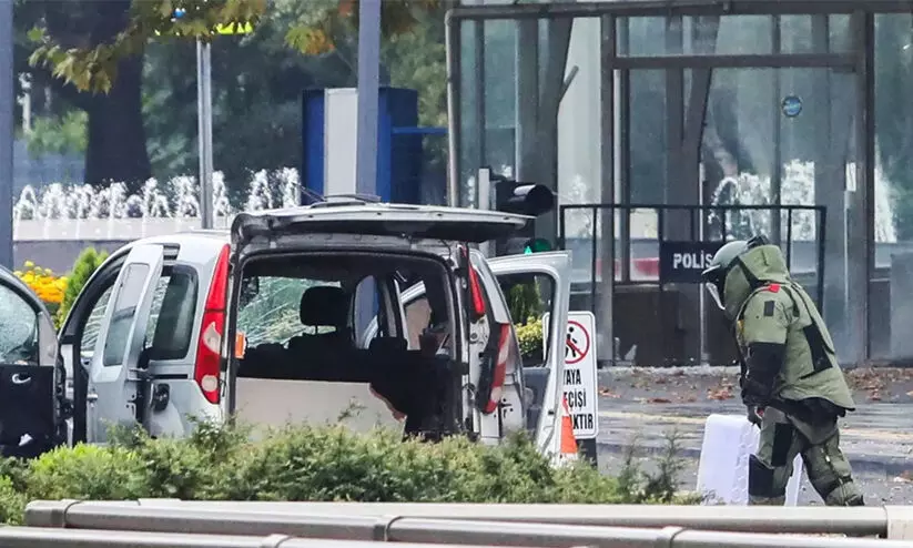 ചാവേർ ആക്രമണത്തിനുപിന്നാലെ തുർക്കിയയിൽ വൻ തീവ്രവാദി വേട്ട