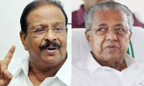 k sudhakaran and pinarayi Vijayan