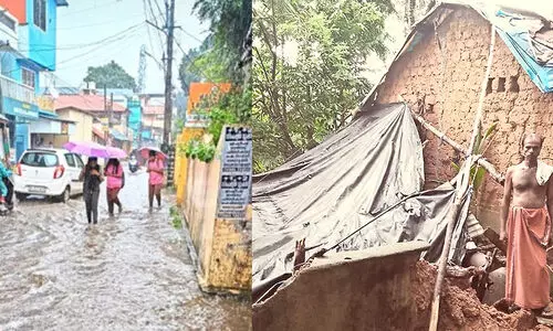 കനത്തമഴ:തിരുവനന്തപുരം ജില്ലയില്‍ 23 വീടുകള്‍ക്കു ഭാഗിക നാശനഷ്ടം, 43.57 ലക്ഷത്തിന്റെ കൃഷിനാശം