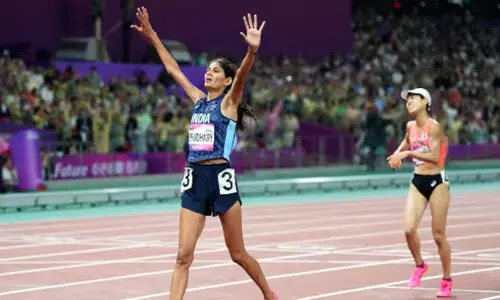 ചരിത്രമെഴുതി പാറുൾ ചൗധരി; 5000 മീറ്ററില്‍ സ്വർണം; ആദ്യ ഇന്ത്യൻ വനിതാതാരം; അഫ്സലിന് വെള്ളി