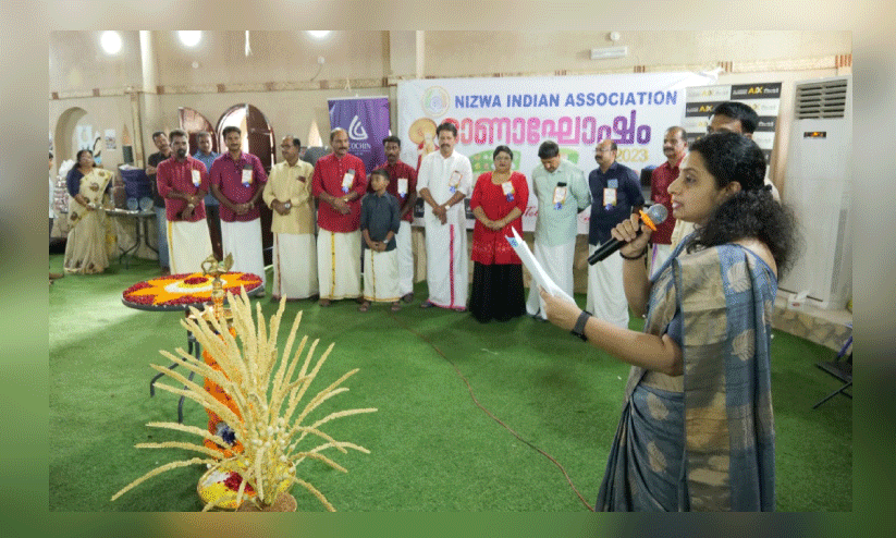 നി​സ്‌​വ ഇ​ന്ത്യ​ൻ അ​സോ​സി​യേ​ഷ​ൻ സം​ഘ​ടി​പ്പി​ച്ച  ഓ​ണാ​ഘോ​ഷം
