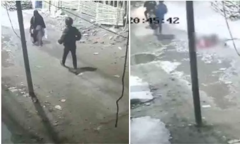 ഡോക്ടറെ കണ്ട് മടങ്ങിയ യുവതിയെ നടുറോഡിൽ വെടിവെച്ചുകൊന്നു ഡോക്ടറെ കണ്ട് മടങ്ങിയ യുവതിയെ നടുറോഡിൽ വെടിവെച്ചുകൊന്നു